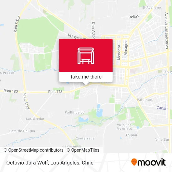 Octavio Jara Wolf map