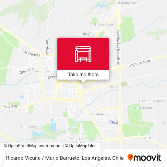 Ricardo Vicuna /  Mario Barrueto map