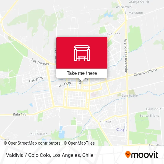 Valdivia /  Colo Colo map