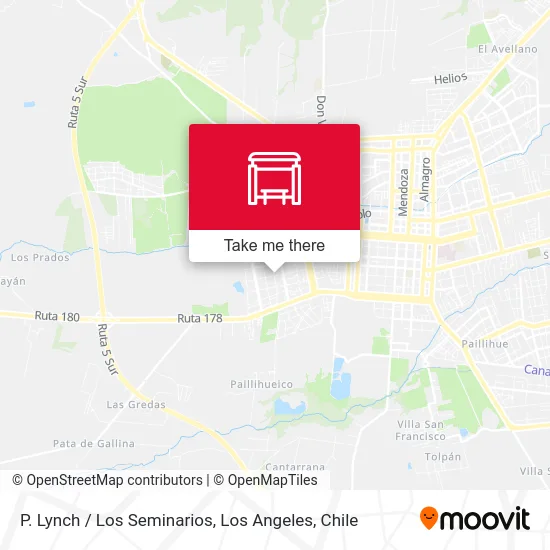 P. Lynch /  Los Seminarios map