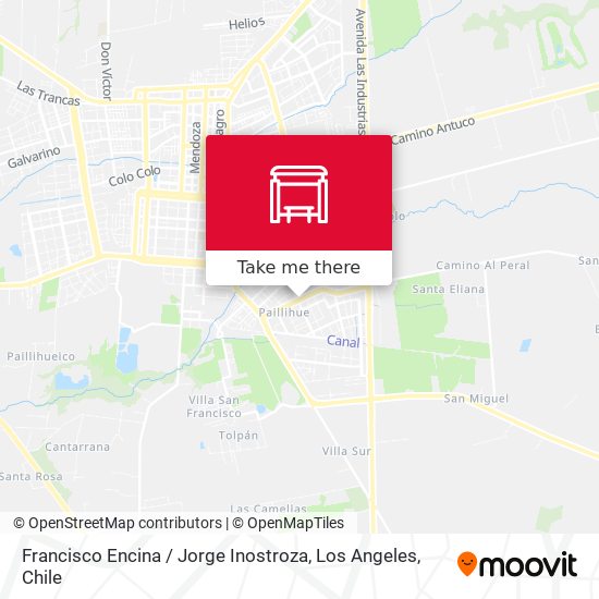 Francisco Encina /  Jorge Inostroza map