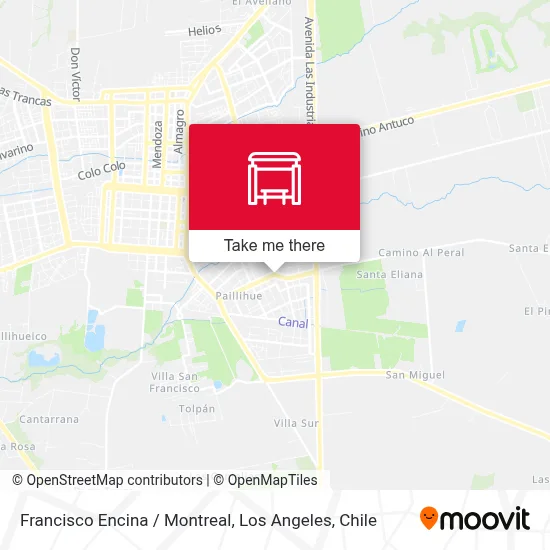 Francisco Encina /  Montreal map