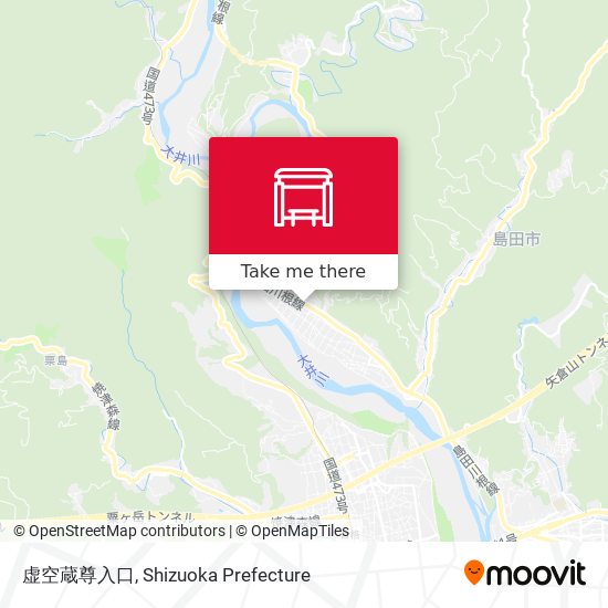 虚空蔵尊入口 map