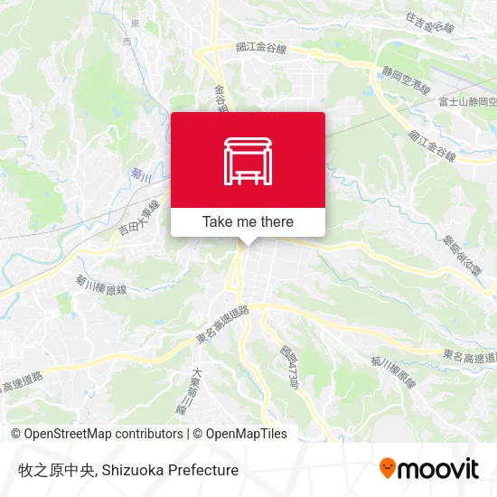 牧之原中央 map