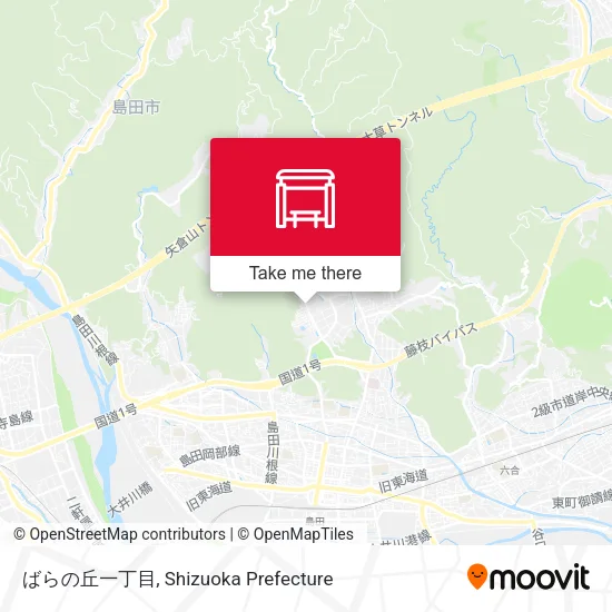 ばらの丘一丁目 map