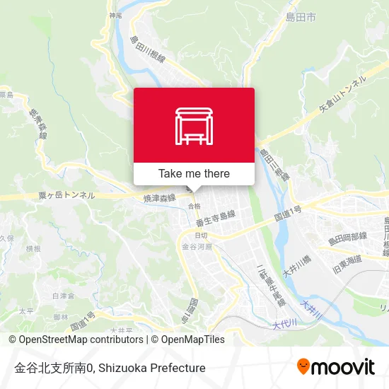 金谷北支所南0 map