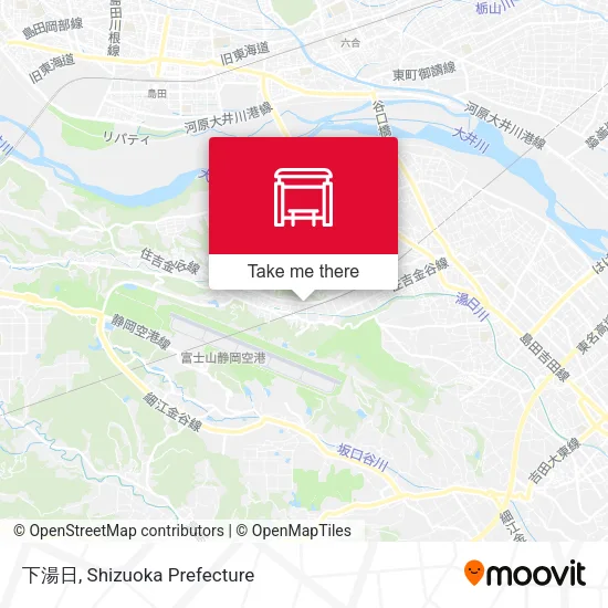 下湯日 map