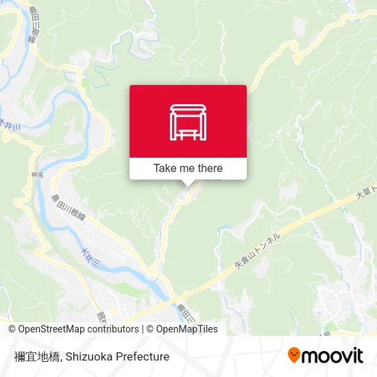 禰宜地橋 map