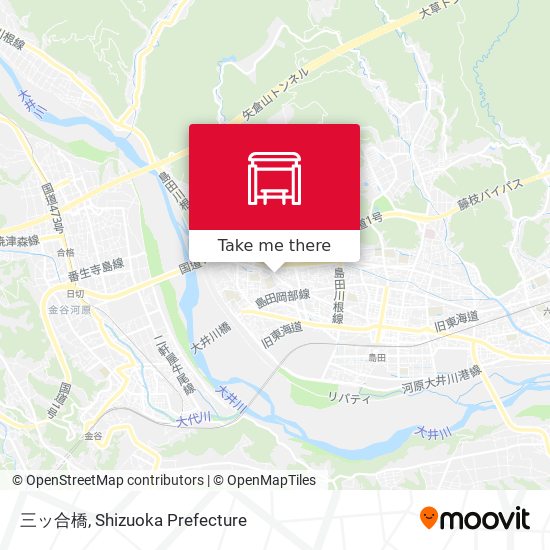 三ッ合橋 map