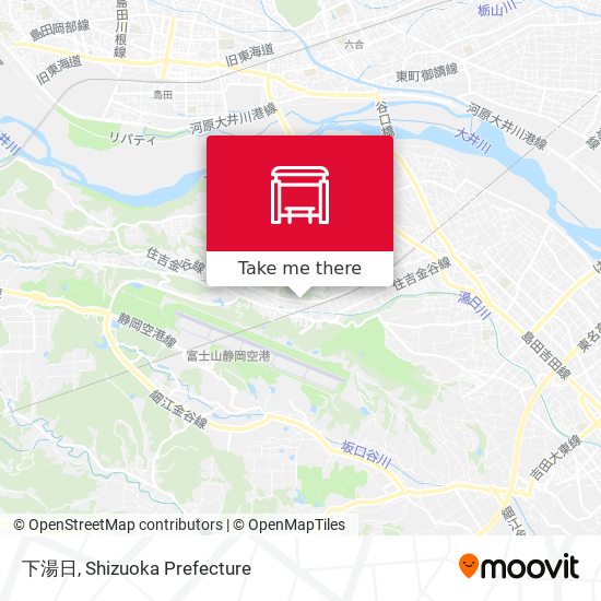 下湯日 map