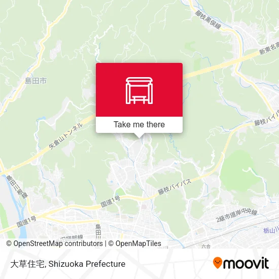大草住宅 map