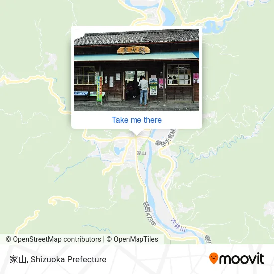 家山 map