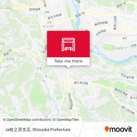Ja牧之原支店 map