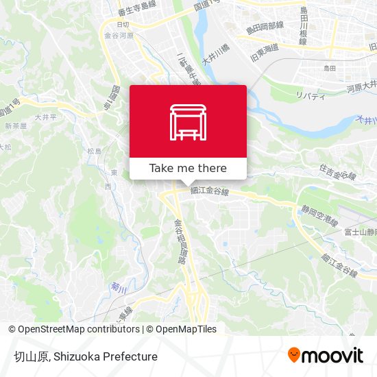 切山原 map