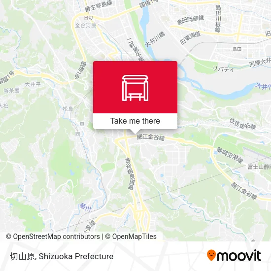 切山原 map
