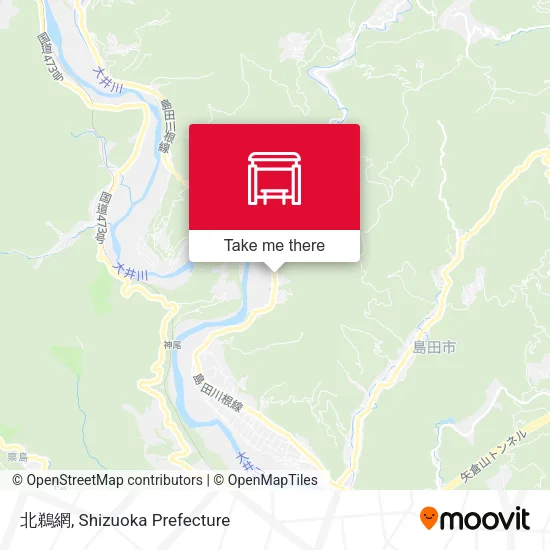 北鵜網 map