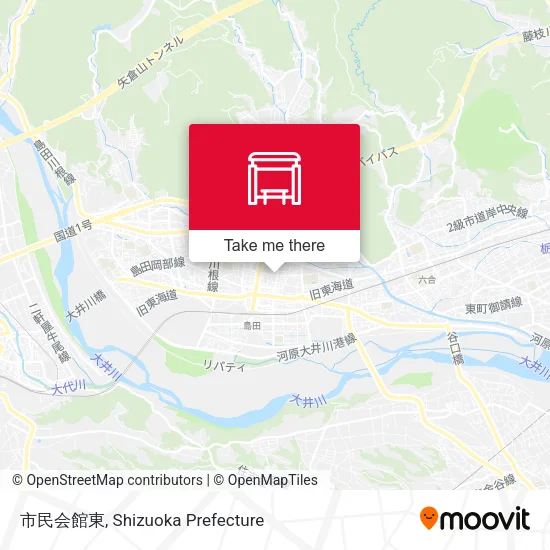 市民会館東 map