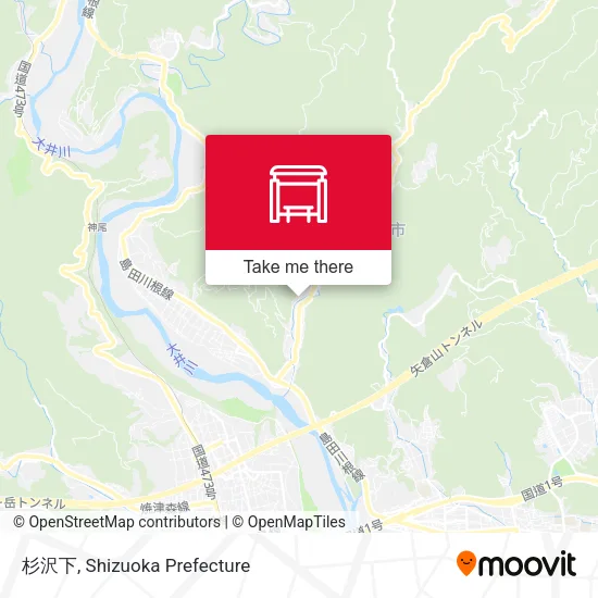 杉沢下 map