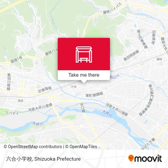 六合小学校 map