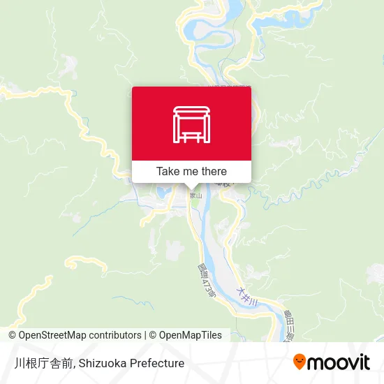 川根庁舎前 map