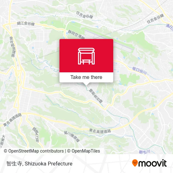 智生寺 map