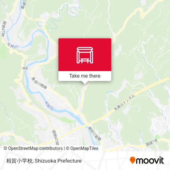 相賀小学校 map
