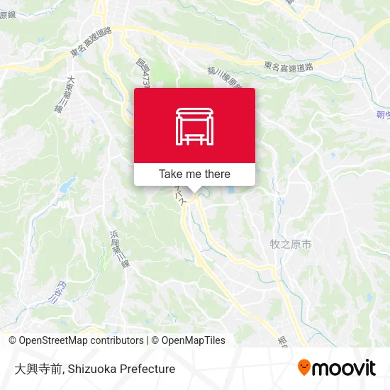 大興寺前 map