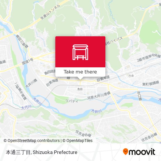 本通三丁目 map