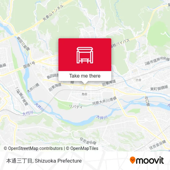 本通三丁目 map