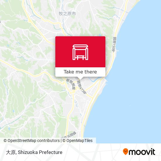 大原 map