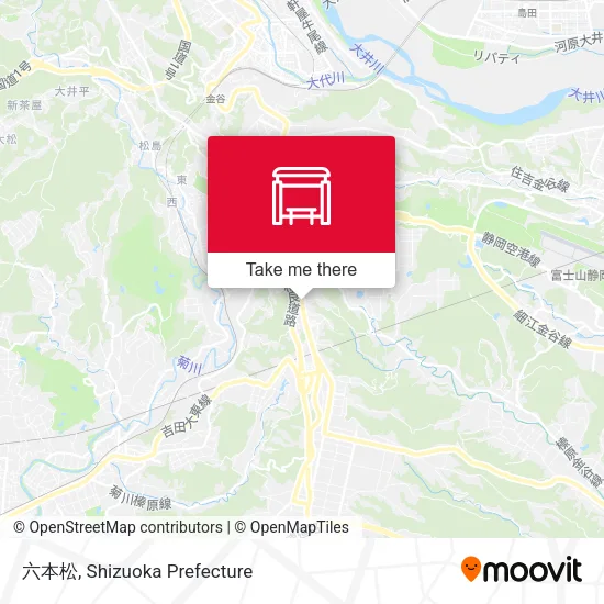 六本松 map