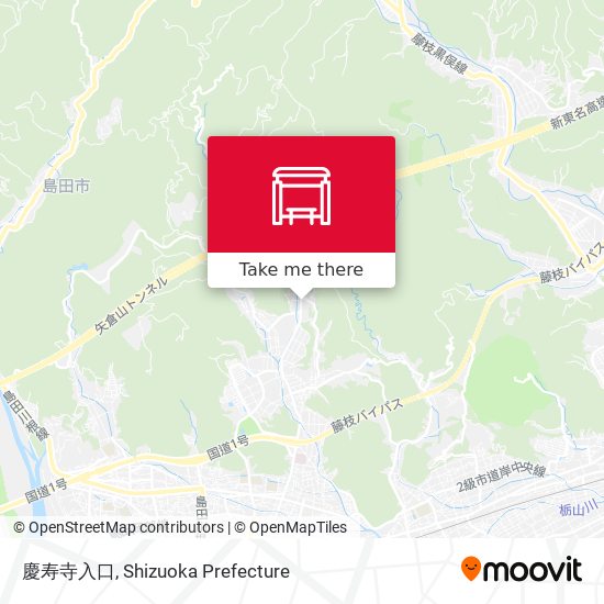 慶寿寺入口 map