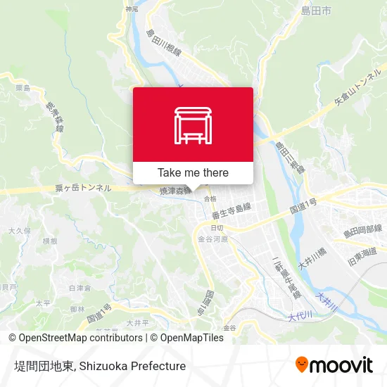 Tsutsuma Housing Complex East map