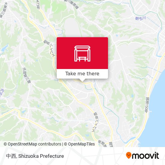 中西 map