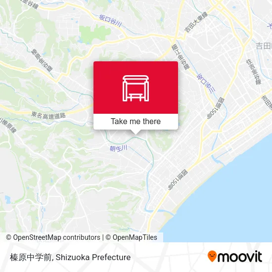 榛原中学前 map