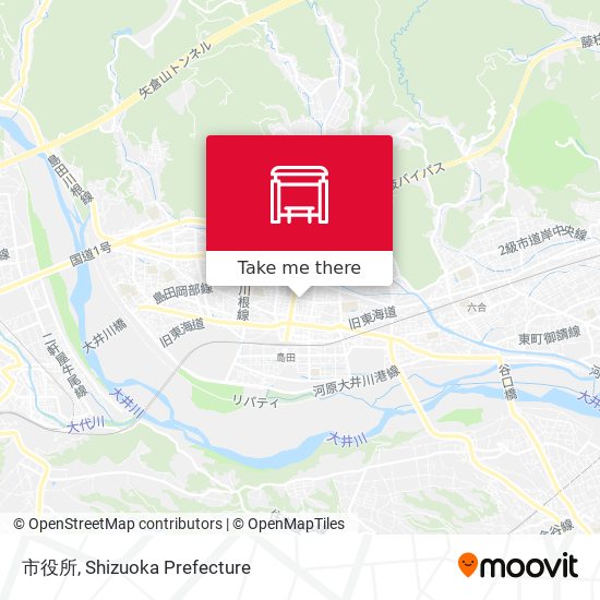 市役所 map