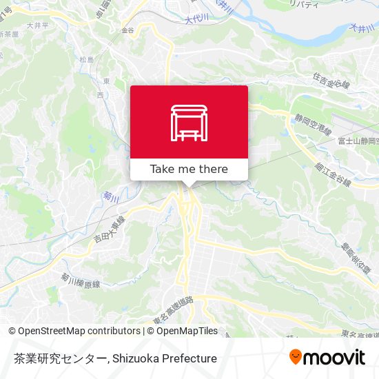 茶業研究センター map
