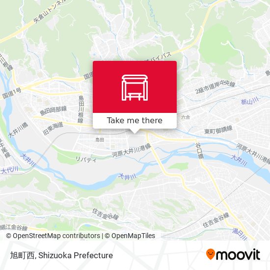 旭町西 map
