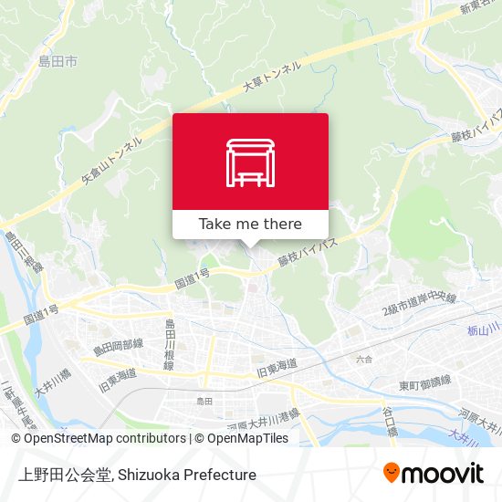 上野田公会堂 map
