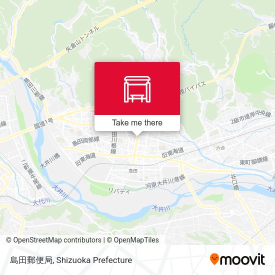 島田郵便局 map