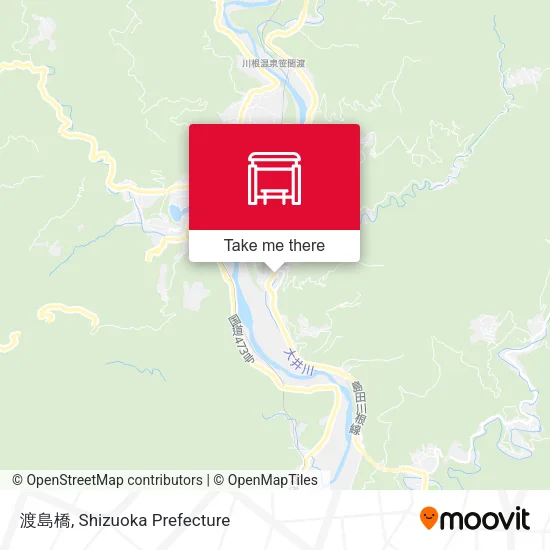 渡島橋 map