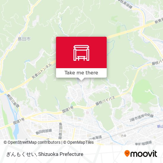 ぎんもくせい map