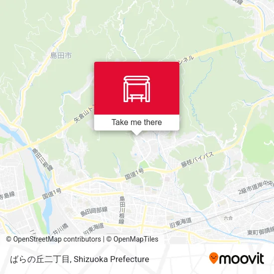 ばらの丘二丁目 map