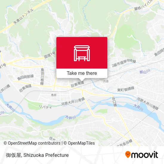 御仮屋 map