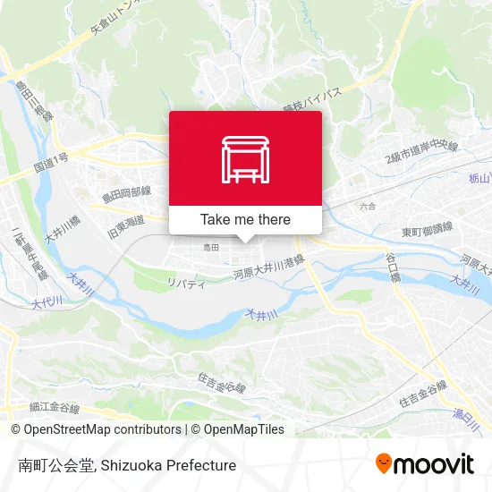 南町公会堂 map
