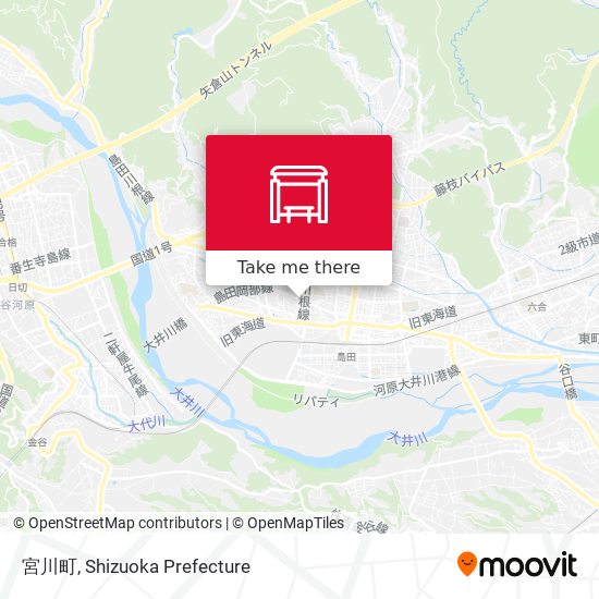 宮川町 map