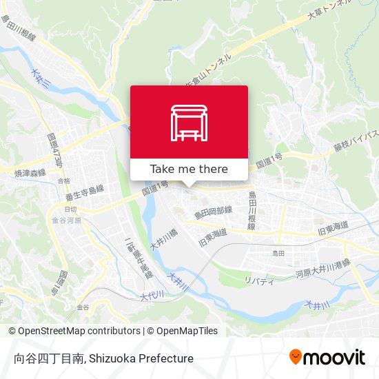 向谷四丁目南 map