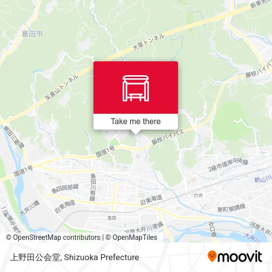 上野田公会堂 map