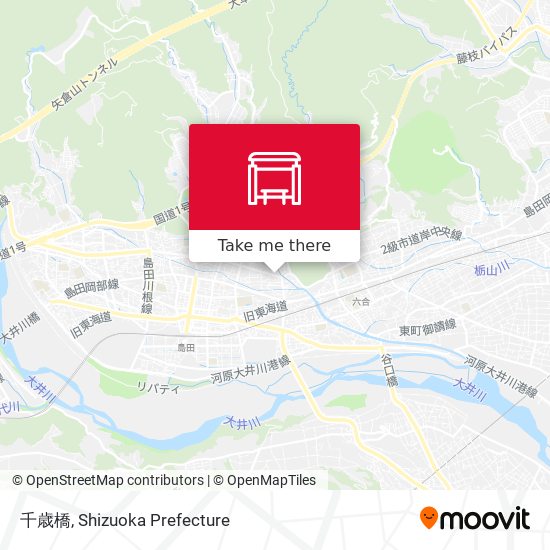 千歳橋 map