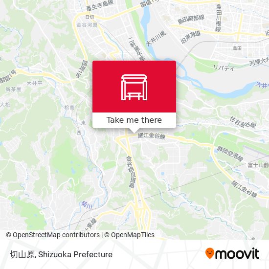 切山原 map